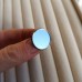 Брошка з дзеркалом 20 мм - авторський амулет ручної роботи, колір бронза