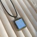 Кулон з дзеркалом Магічний куб. Дзеркало - амулет від негативу. Колір срібло на шнурку